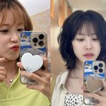 전효성 코로나 <b>완치</b> 후 수척한 얼굴, 머리 싹둑 변신
