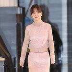 기은세, 핑크 <b>망사</b>로 드러낸 꽃미모