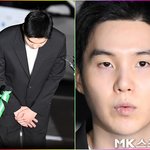심했나 부르튼 입술...’ 슈가, 사고 발생 17일 만에 경찰 <b>출석</b>