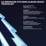 르세라핌, 김완선 곡 샘플링→허윤진 메인 프로듀싱... 트랙리스트...