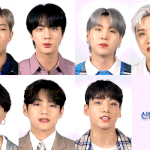 알엠 진 슈가 제이홉 지민 뷔 정국 <b>방탄소년단</b>