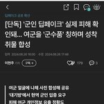 텔레그램 딥페이크 여군 <b>합성물</b> 제작