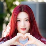 [T포토] 레드벨벳 조이 '고양이 티셔츠와 함께 고양이 하트'