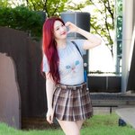 [T포토] 레드벨벳 조이 '<b>발끝</b>까지 애교'