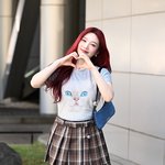 [mhn포토] 레드벨벳 조이 '러블리 <b>체리</b> 하트'