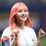 [포토S] 케플러 김채현, 고척돔 빛내는 상큼 미모