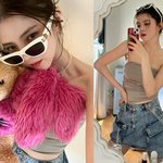 한소희, 여름 끝자락에 선보인 쿨한 튜브톱 패션