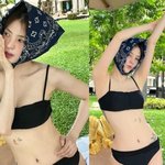 한소희, 비키니에 드러난 <b>타투</b>..2000만원 들여 지웠는데 또?