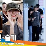 레드벨벳 ‘아이린·슬기’, 막비 타고 내려 온 천사(입국)[뉴스엔TV]