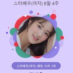 김혜윤, 첫사랑 그 자체..스타랭킹 女배우 6주 연속 1위