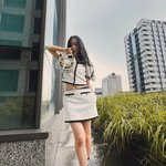 '가발 벗은' 뉴진스 하니, 잘록 허리라인+명품백 자랑 '성숙미...