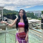 러블리즈 케이, <b>늘씬</b> 비키니 자태..빛나는 청순美