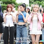 [포토] 르세라핌 '러블리 손하트