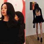 자이언티' 트와이스 채영, 등이 뻥 뚫린 반전 드레스 자태