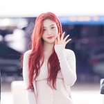 레드벨벳 조이, ‘바람 불어 더 러블리해진 레드 헤어’ (인천공항...