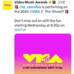 르세라핌 미국 4대 시상식 <b>vma</b> 축하무대 한대 !