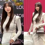 ‘앞머리 싹둑’ 이런 느낌! 더욱 청순해진 미모와 <b>러블</b> 원피스룩