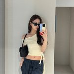 있지 유나, '멋쁨' 장착한 오프숄더 스타일링