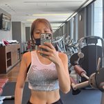 '안와골절 회복' 박규리, 탄탄한 11자 복근 "운동 못해서 걱정했는데…나...