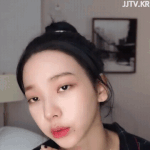 김도연 카리나 <b>쌩얼</b> 개이쁨