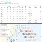 13호 태풍 버빙카 상하이 찍고 추석날 한국 남해안으로 'C자 커브'...