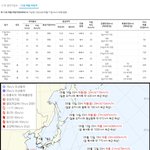 13호 태풍 <b>버빙카</b> 슈퍼태풍으로 추석연휴 우리나라 강타 하나