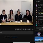 뉴진스 새로 계정 파서 라이브 중