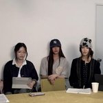 유튜브 라이브 방송하는 걸그룹 뉴진스