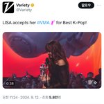 [댓글부탁해] 리사 <b>vma</b> 베스트 kpop 수상