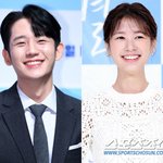 [드루와] 정해인·정소민, <b>동반</b>출국→시사회 찾아 직접 응원…'노코멘트'...