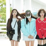 레드벨벳 아이린, 예리, <b>수채화</b> 같은 공항 출국길