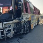 [속보] 추석 연휴 <b>첫날</b> 남해고속도로 고속버스 사고…가드레일·중앙분리대...