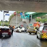 일가족 탑승 차량 사고.10대 딸 크게 다치고 할머니 사망 참변