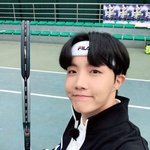 달려라 방탄 테니스편 비하인드 <b>셀카</b> 제이홉