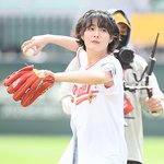 남지현 ‘한가위 시구’ [<b>MK</b>포토]