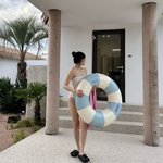 '전진' 류이서, <b>누드톤</b> 착시 수영복…군살이 뭐예요?