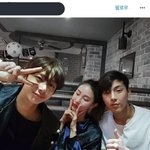 컴백직전에 여자끼고술먹은 몬엑<b>형원</b>