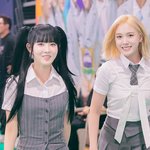 [포토] 시은-재이, 우연한 만남 (아육대 B하인드)