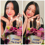 혼인신고 후 맞는 43번째 생일... “Happy 예슬 <b>Day</b>”