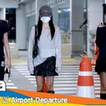 에스파, 오늘도 귀요미 갱신하는 겨울이~(출국)[뉴스엔TV]