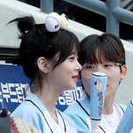 [포토] 르세라핌 <b>은채</b> '라이벌전은 응원이죠'