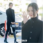 [현장포토] "가을의 여인"...지수, 올블랙 교과서