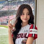 트와이스 쯔위, 야구장 여신 [스타샷]