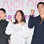 [사진]김고은-이언희 감독-<b>노상현</b>,'파이팅!'