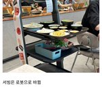 로봇<b>서빙</b>은 비효율적임