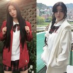 권은비, 청순한 교복 자태…'만화 찢고 나온 비주얼'