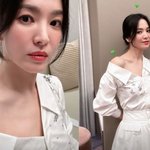 송혜교, 여리여리 어깨 라인…우아함의 극치