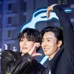 [현장포토] "이 하트, 맞아?"...박서준·<b>이무생</b>, 특급 브로맨스