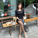 이시영, '<b>하의</b> 실종' 착시에 깜짝…“스타킹이야? 그물이야?”