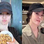 송혜교, 입술 쭉 내밀고 애교 폭발..걸어다니는 여신이었네